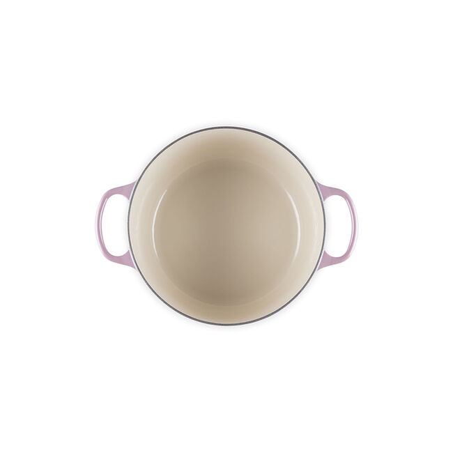 Signature Round Deep OvenMauve Pink, view 4